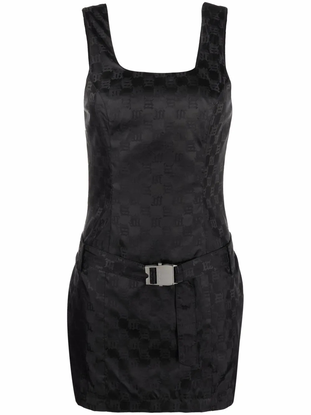 Monogram Jacquard Mini Dress