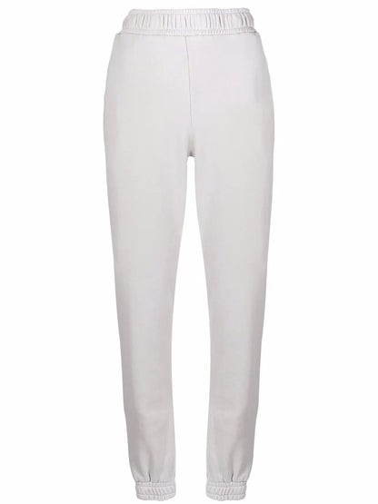 Elasticated-Waist Cotton Trousers