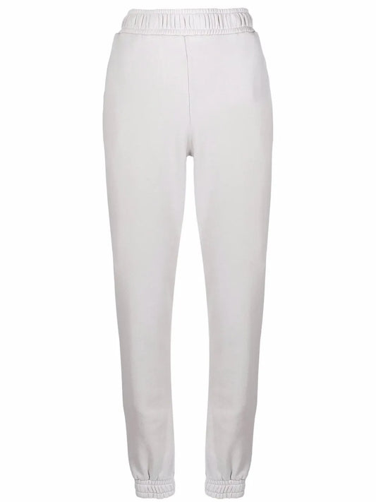 Elasticated-Waist Cotton Trousers