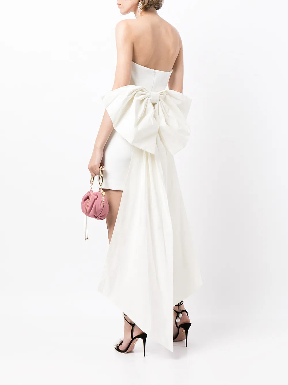 Daphne Bow-Detail Mini Dress