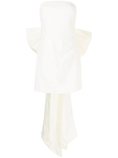 Daphne Bow-Detail Mini Dress
