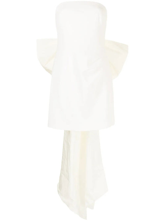 Daphne Bow-Detail Mini Dress