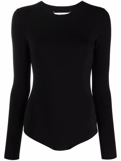 Long-Sleeve Jersey Bodysuit