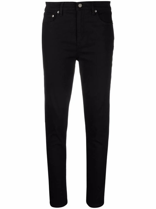 High-Rise Skinny Trousers