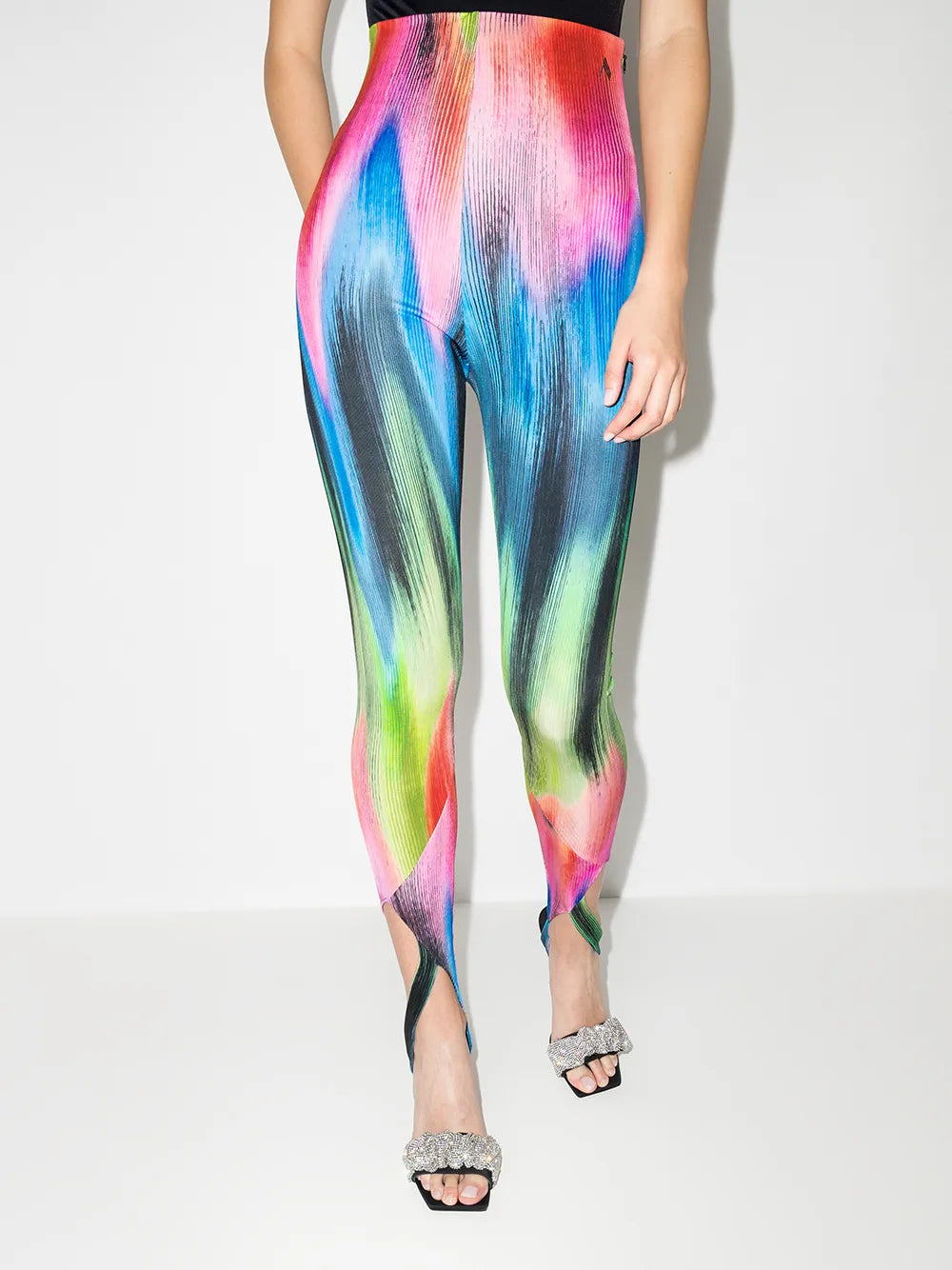 Jamie Abstract-Print Leggings