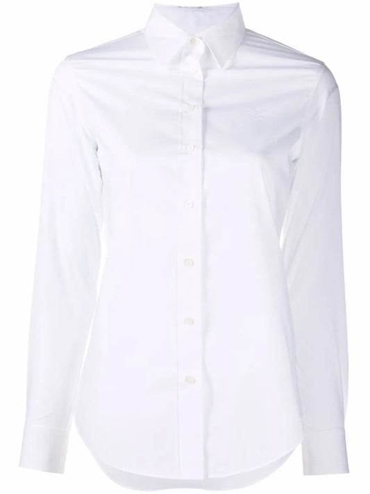 Embroidered-Logo Shirt