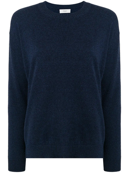 Round-Neck Cashmere Jumper