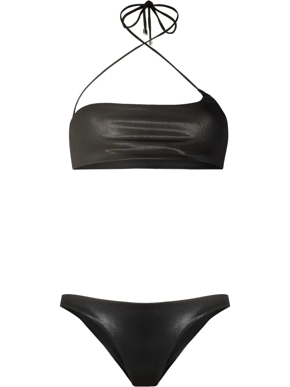 Crossover-Strap Detail Bikini Set
