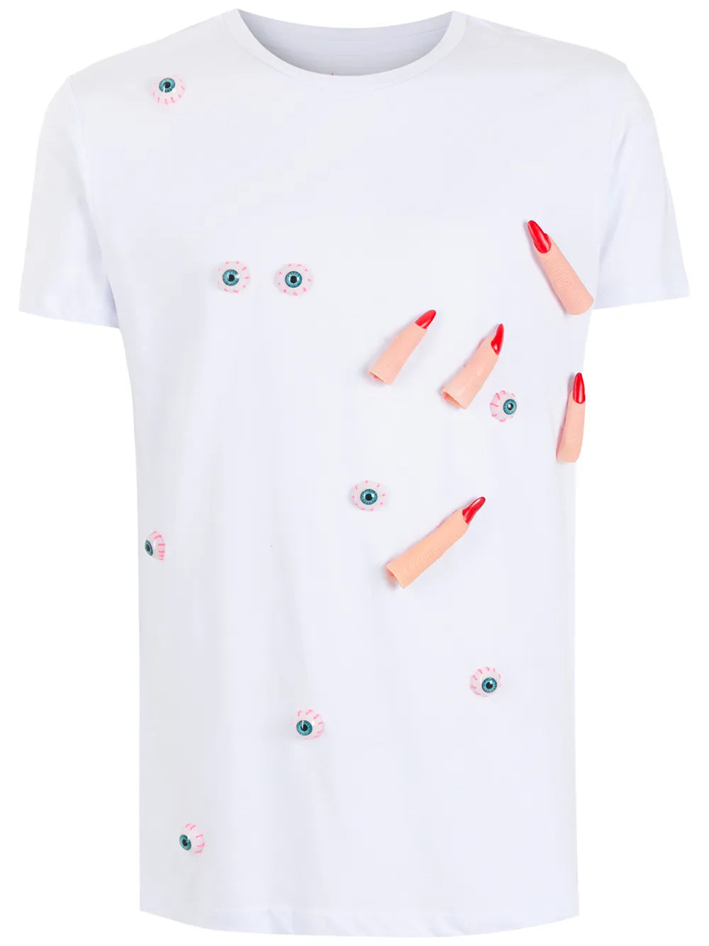 Appliqué-Detail Cotton T-Shirt