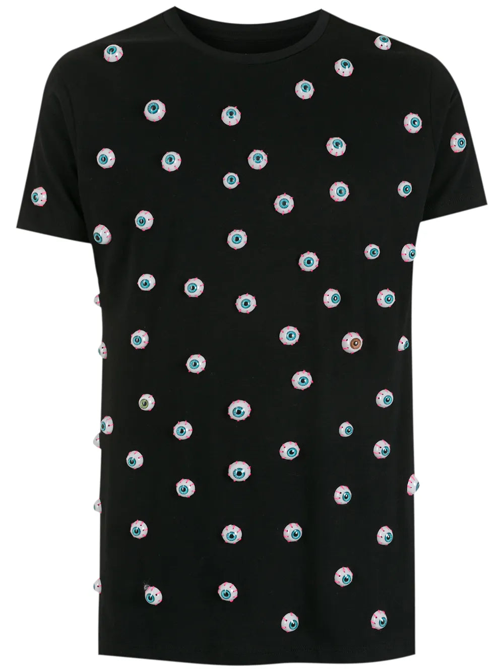 Eyes-Print Cotton T-Shirt