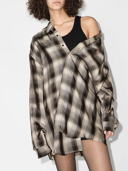 Valery Asymmetric Longline Shirt