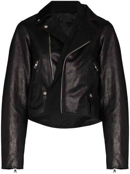 Saige Leather Biker Jacket