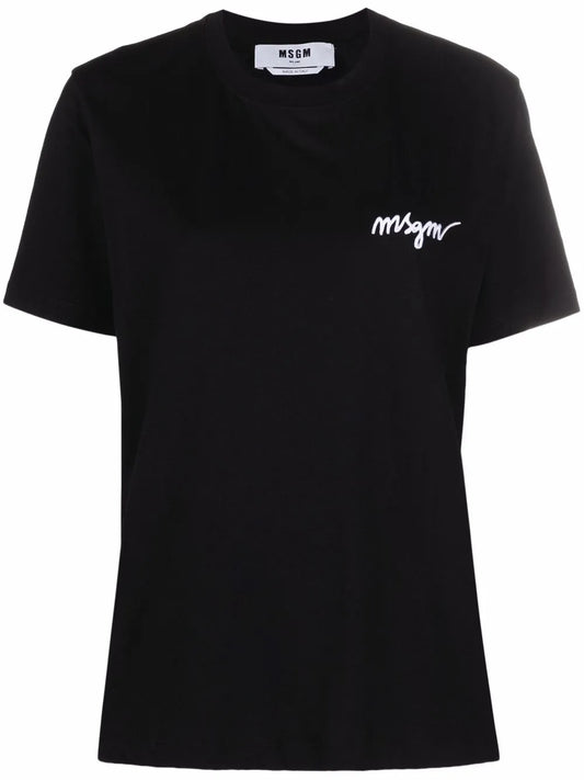 Chest-Logo Crewneck T-Shirt