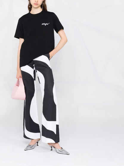 Chest-Logo Crewneck T-Shirt