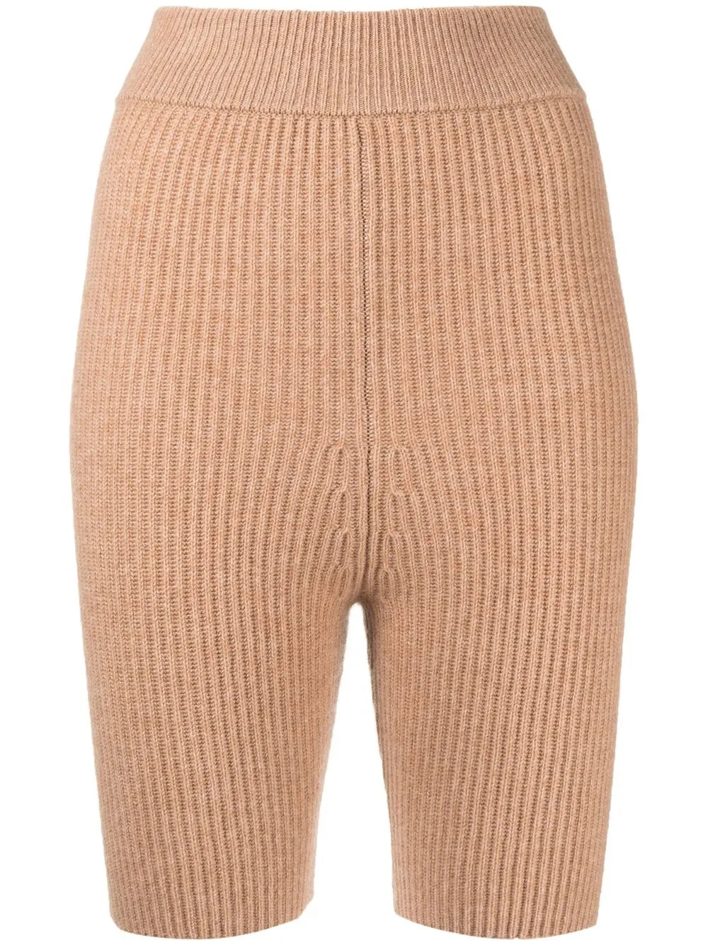 Mira Ribbed Merino-Cashmere Shorts