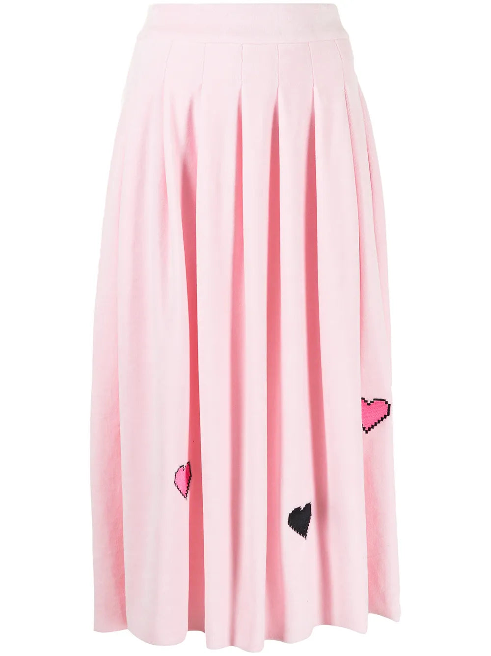 Heart Pleated Skirt
