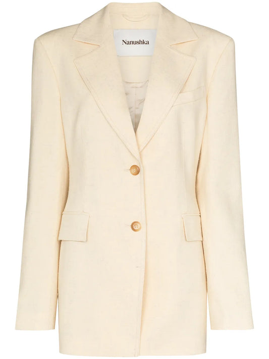 Manouk Single-Breasted Blazer