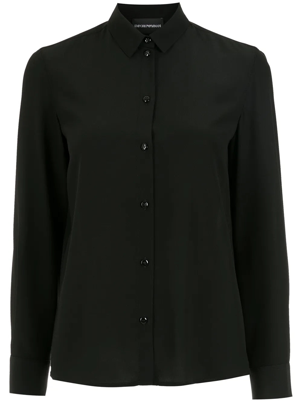 Button-Up Silk Shirt