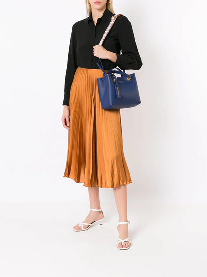 Button-Up Silk Shirt