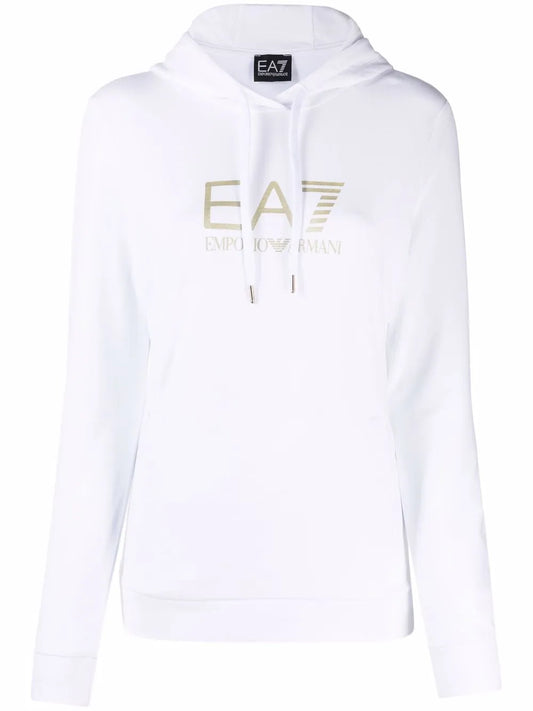 Gold Embossed Logo Hoodie