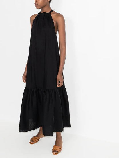 Ibiza Halterneck Maxi Dress