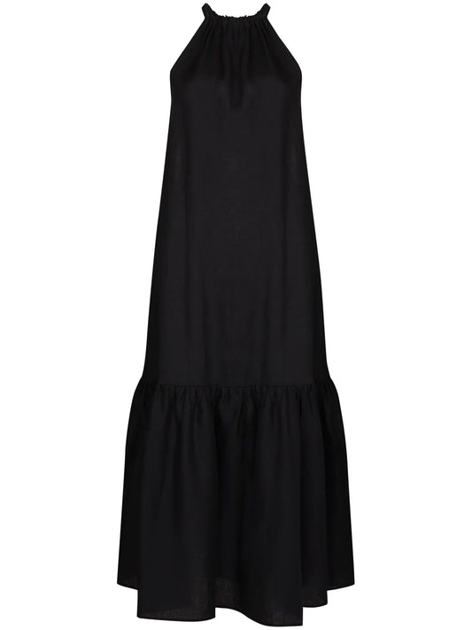 Ibiza Halterneck Maxi Dress