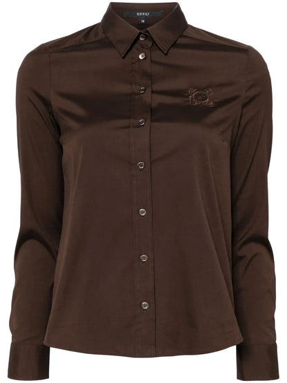 Embroidered Logo Shirt