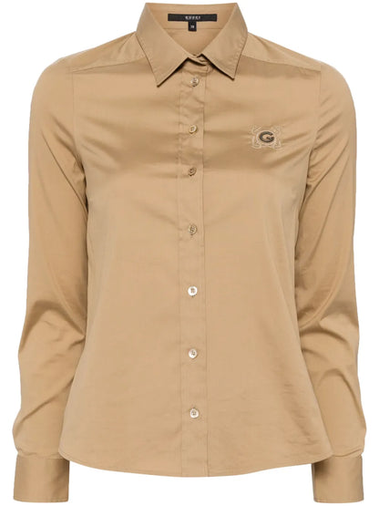 Embroidered Logo Shirt