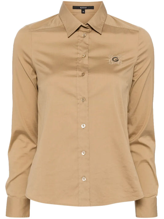 Embroidered Logo Shirt