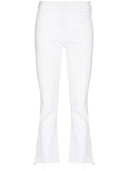 The Insider Crop Step Fray Jeans