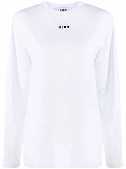 Logo-Print Long-Sleeve T-Shirt