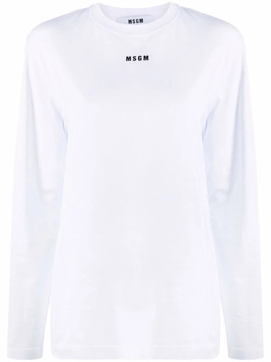 Logo-Print Long-Sleeve T-Shirt