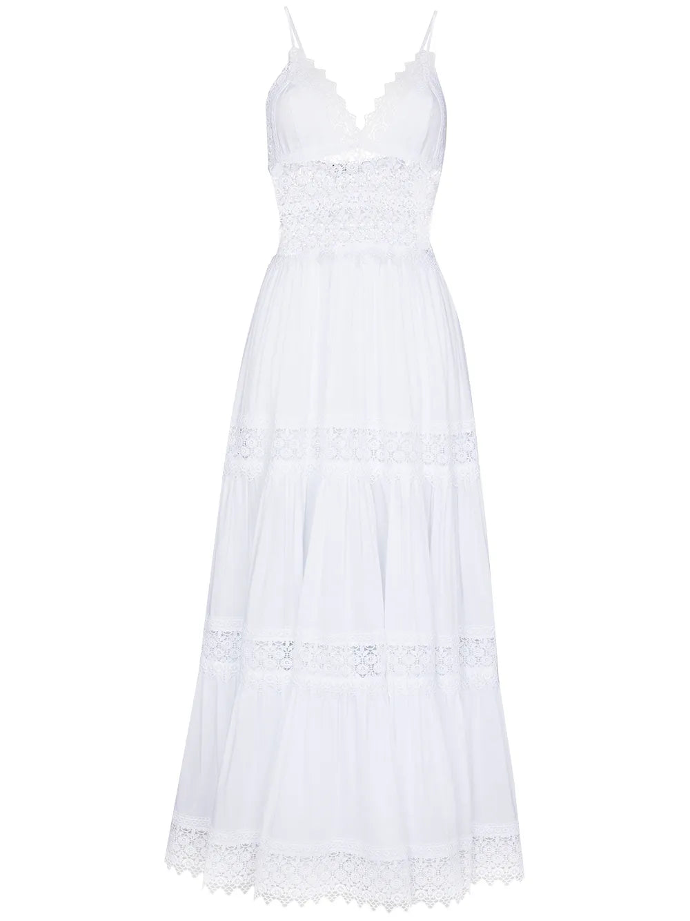 Cindy Guipure-Lace Maxi Dress