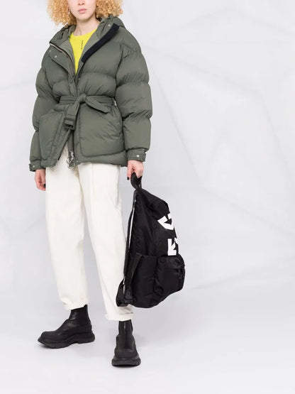Belted Puffer Jacket