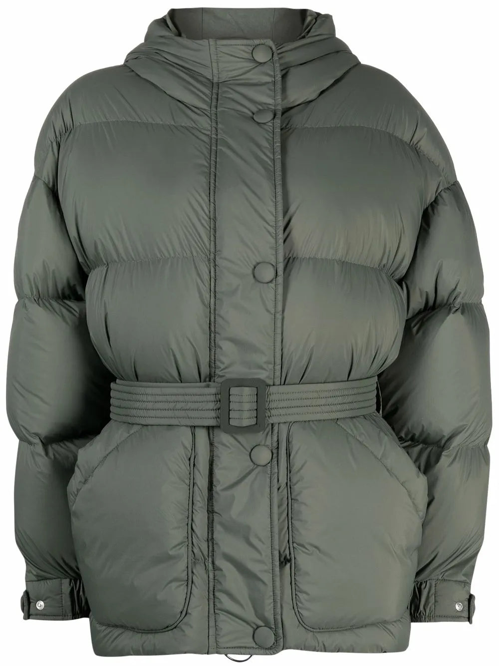 Belted Puffer Jacket