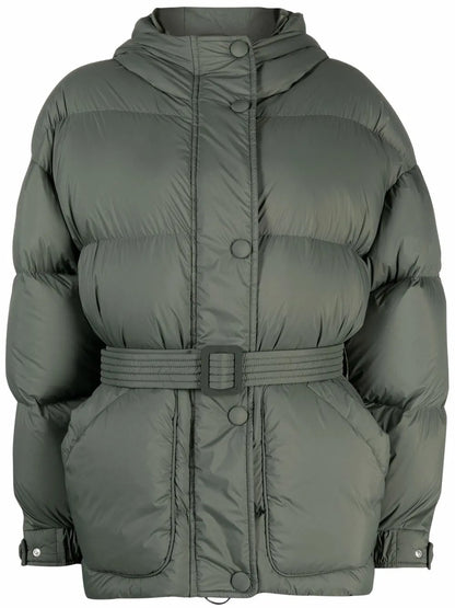 Belted Puffer Jacket