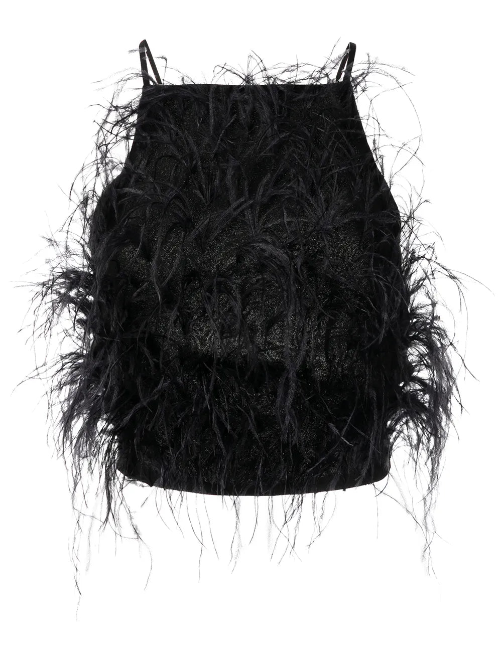 Joey Ostrich Feather Blouse
