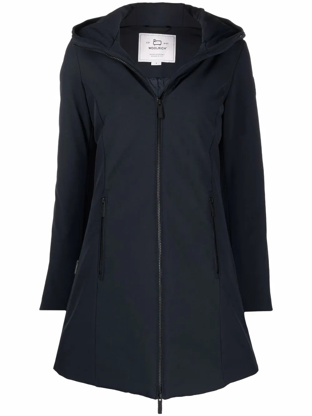 Padded Hooded Parka Coat