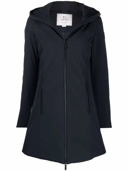 Padded Hooded Parka Coat