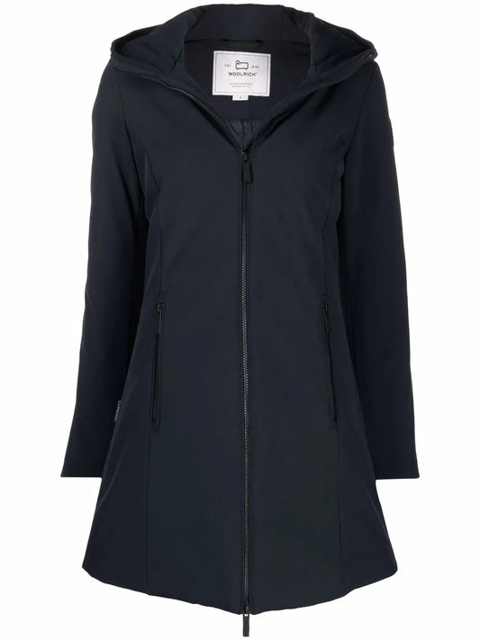 Padded Hooded Parka Coat
