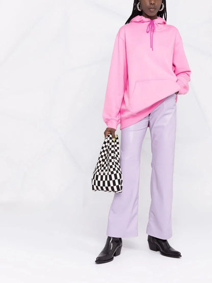 Drawstring Cotton Hoodie