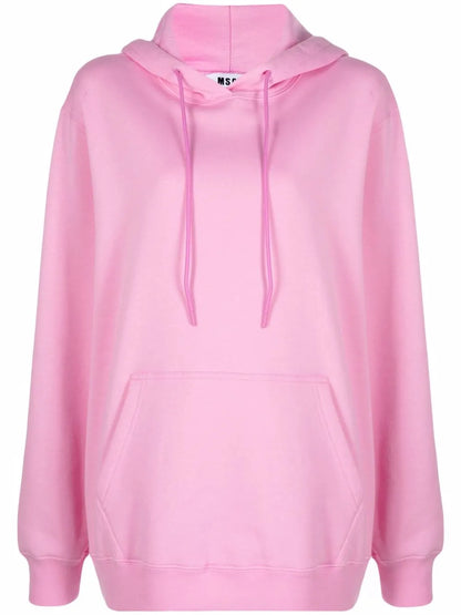 Drawstring Cotton Hoodie