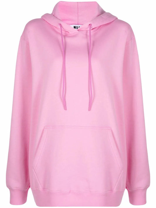 Drawstring Cotton Hoodie
