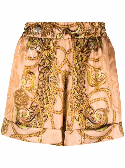 Baroque Print Shorts