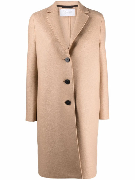 Single-Breasted Mid-Length Coat