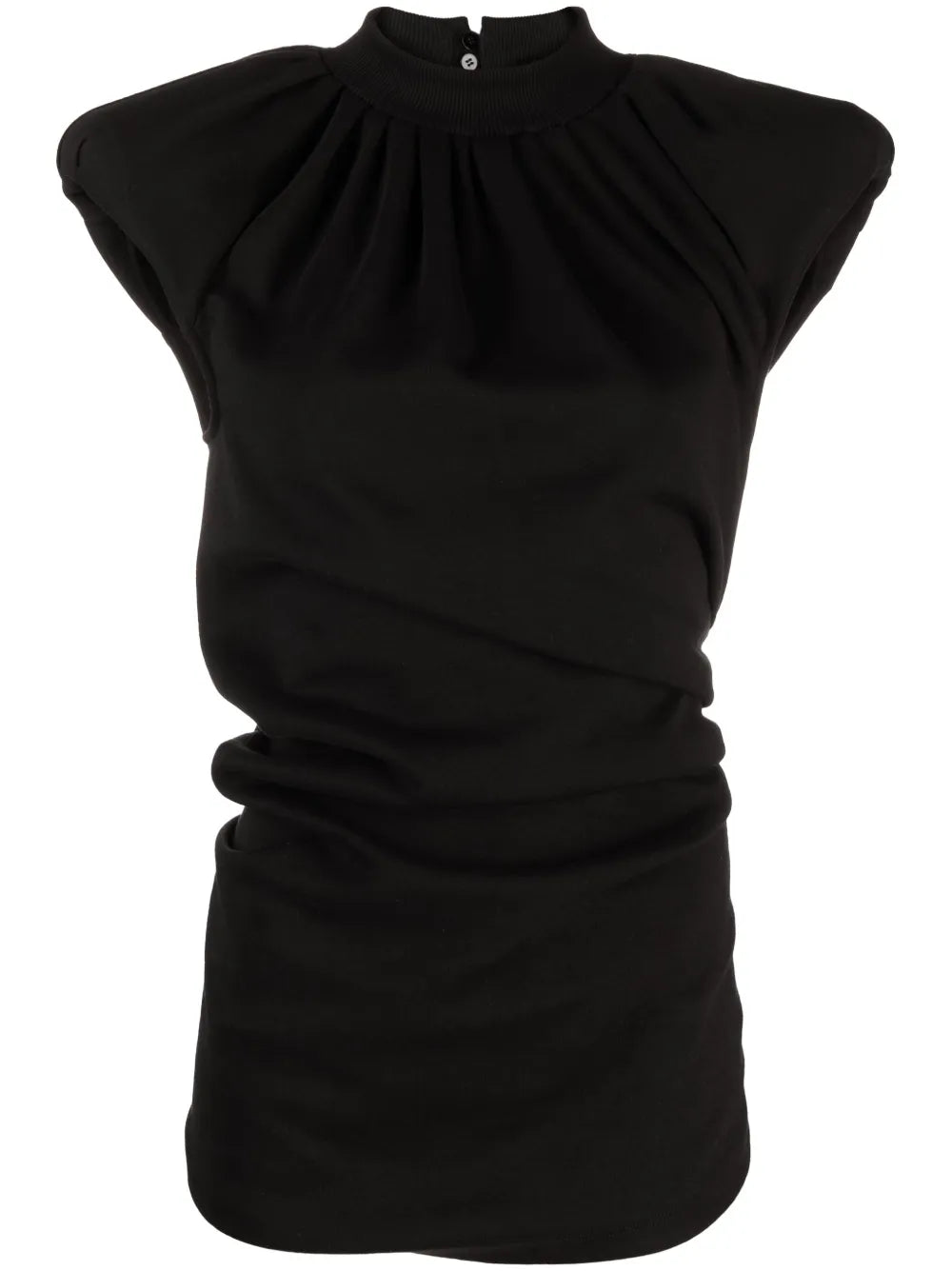 Ruched Asymmetric Top