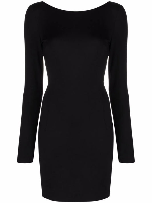 Milano Open-Back Fitted Dress