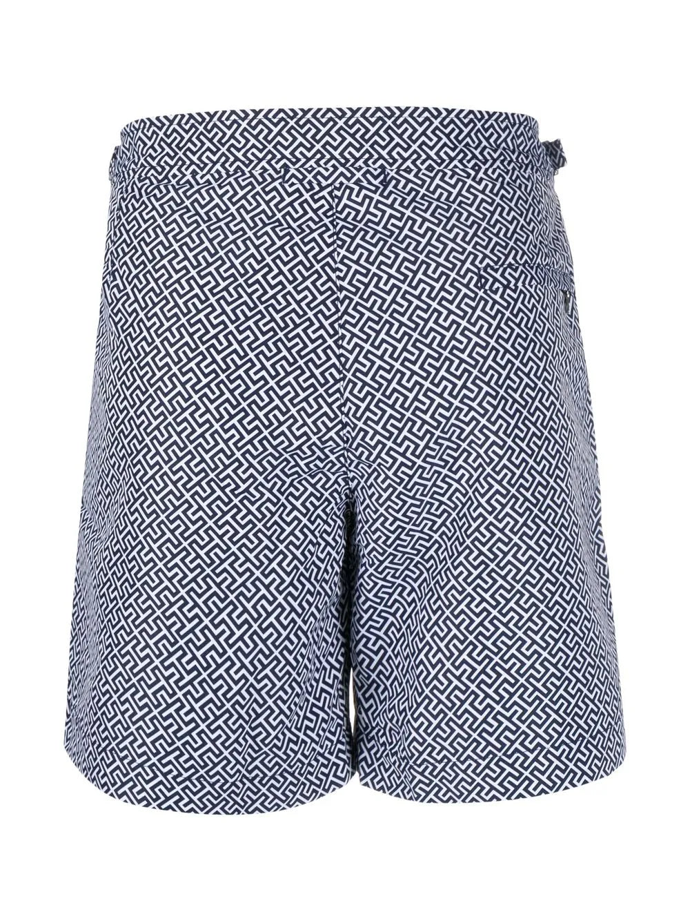 Geometric Print Swim Shorts