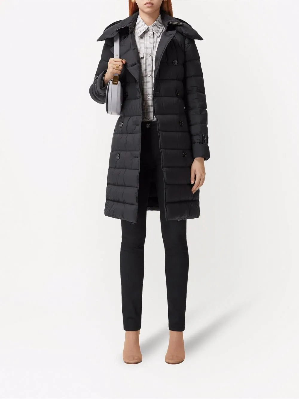 Detachable-Hood Padded Coat