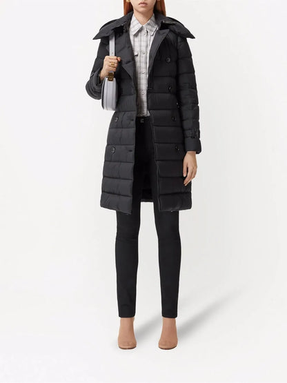 Detachable-Hood Padded Coat